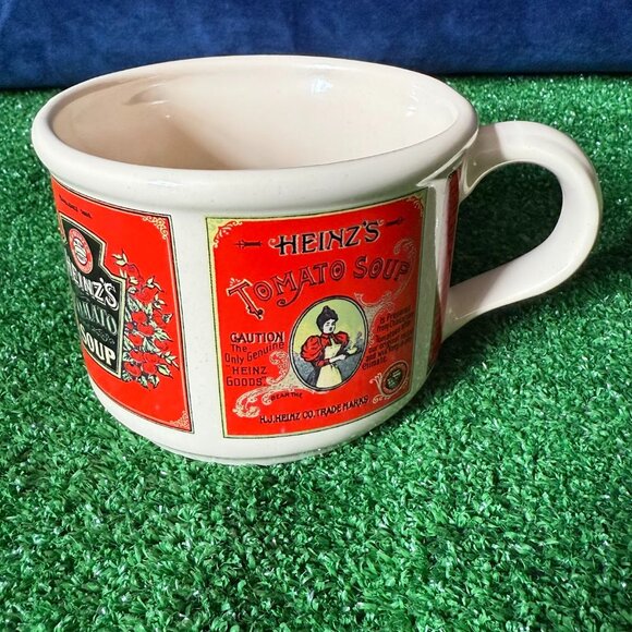 Heinz Soup Bowl Ceramic Oversized Large Cup MUG with Handle Vintage Style 28 oz - Picture 3 of 9